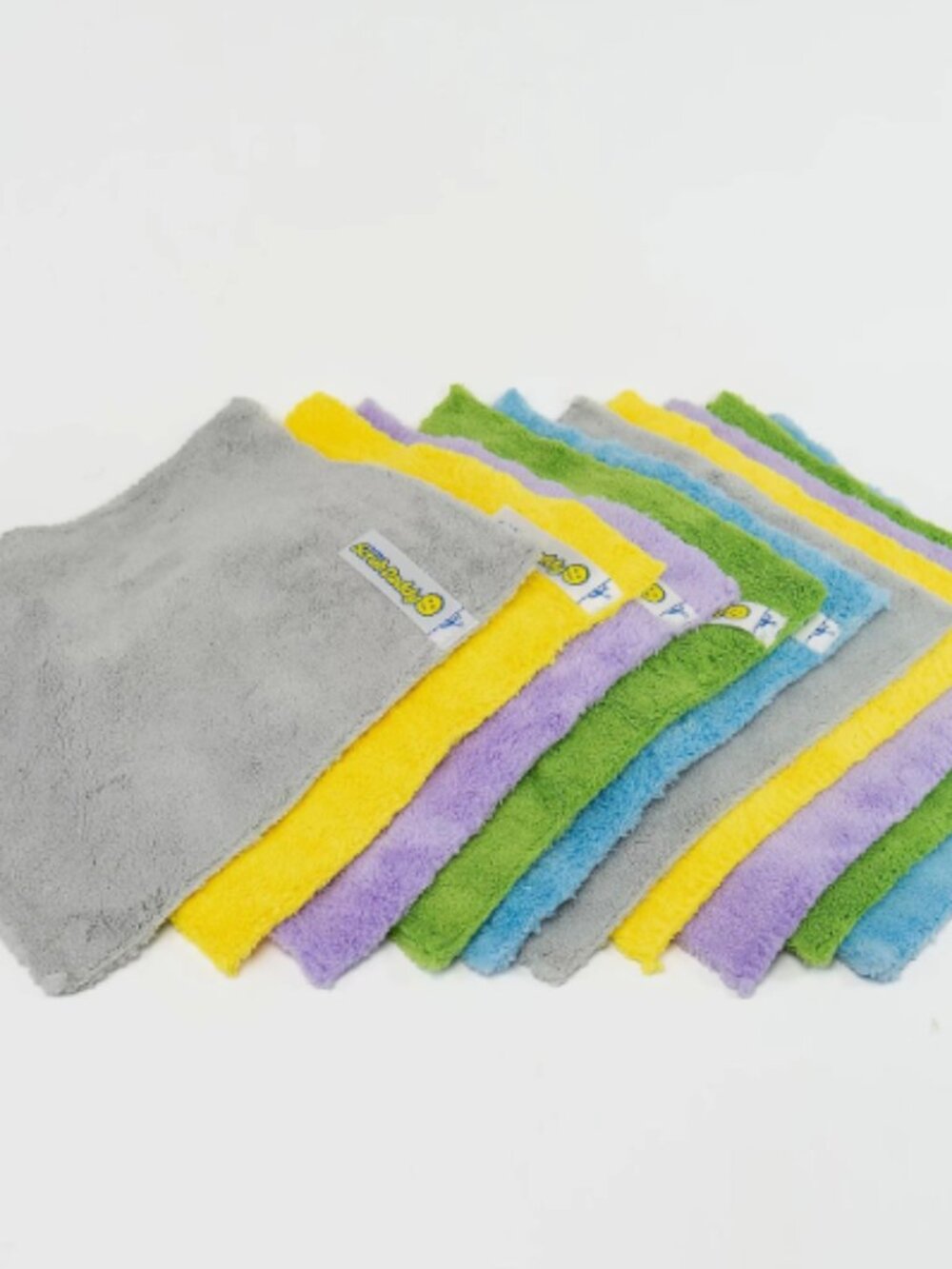 Scrub Daddy 10-Piece Multi-Color Microfiber Towel Set-NEW-V58106